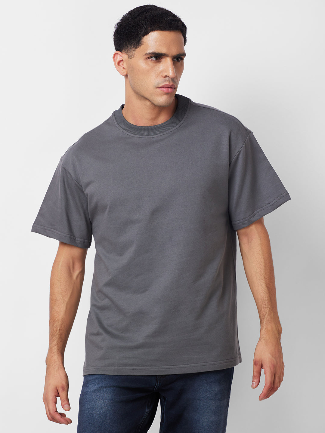 Grey Oversized T-Shirt