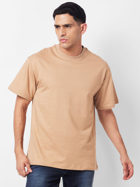 Beige Oversized T-Shirt